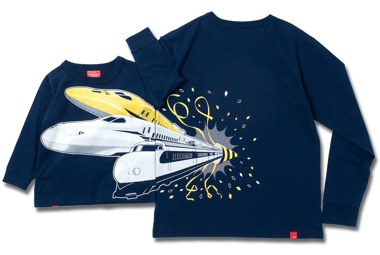 東海道新幹線60周年×OJICO」 長袖Tシャツ発売！ - ニュース | 有限会社チャンネルアッシュ